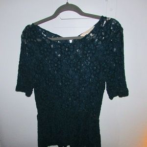 Forever 21 lace peplum